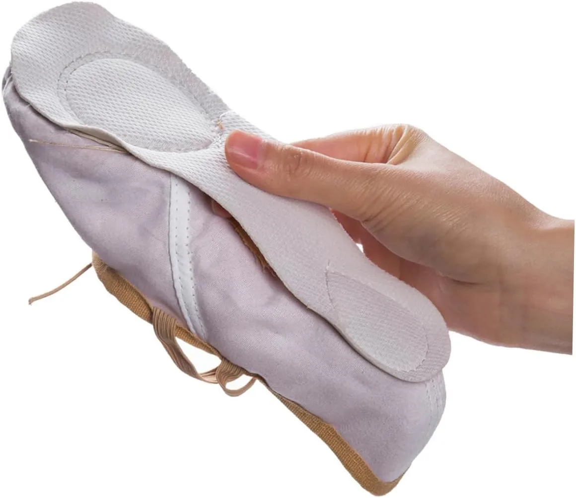 1 Pair Girls Non Slip Dancing Shoes Flats Canvas Dance Shoes Jazz Shoes Womens Ballet & Dance Shoes Ballet Dance Shoes Ballet Practice Shoes Sole Ballet Shoe Ballet Shoes Brown