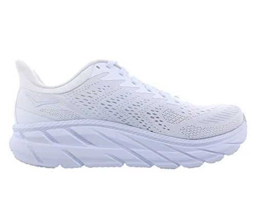 1110508 HOKA ONE ONE MEN'S CLIFTON 7 White/White Size 9 - Like New