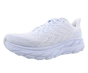 1110508 HOKA ONE ONE MEN'S CLIFTON 7 White/White Size 9 - Like New