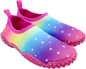 Aqua Beach Shoes, Non-Slip Baby Water Shoes for Beach and Pool Use, Lightweight and Breathable Toddler Swim Shoes, Quick-Dry and Flexible, Fits 1 to 4 Year-Olds