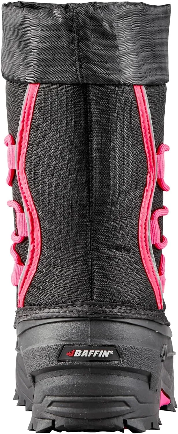 Baffin Kids' Junior YOUNG SNOGOOSE Insulated Waterproof Flexible Comfort-Fit Multi-Layer Tall Snow Boots w/Polar Rubber Base