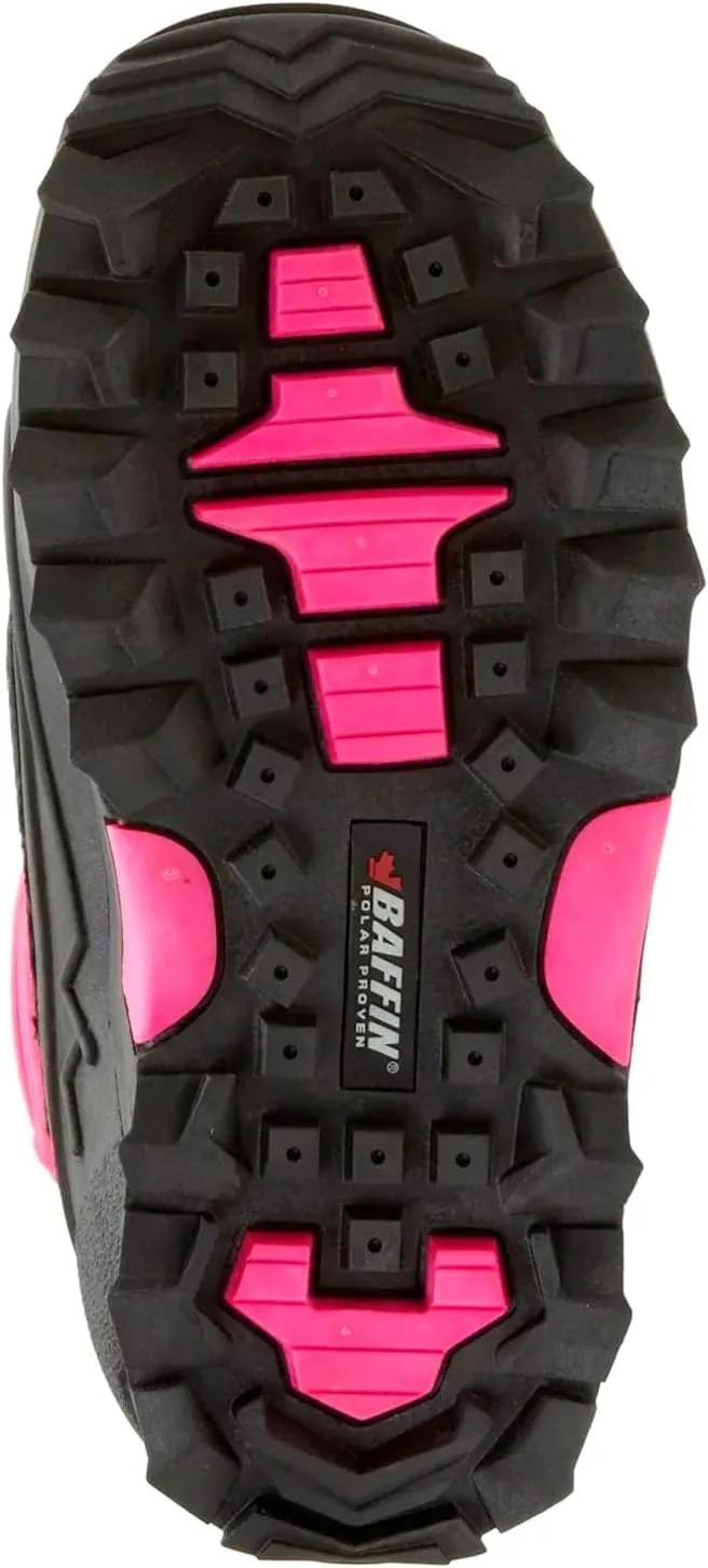 Baffin Kids' Junior YOUNG SNOGOOSE Insulated Waterproof Flexible Comfort-Fit Multi-Layer Tall Snow Boots w/Polar Rubber Base