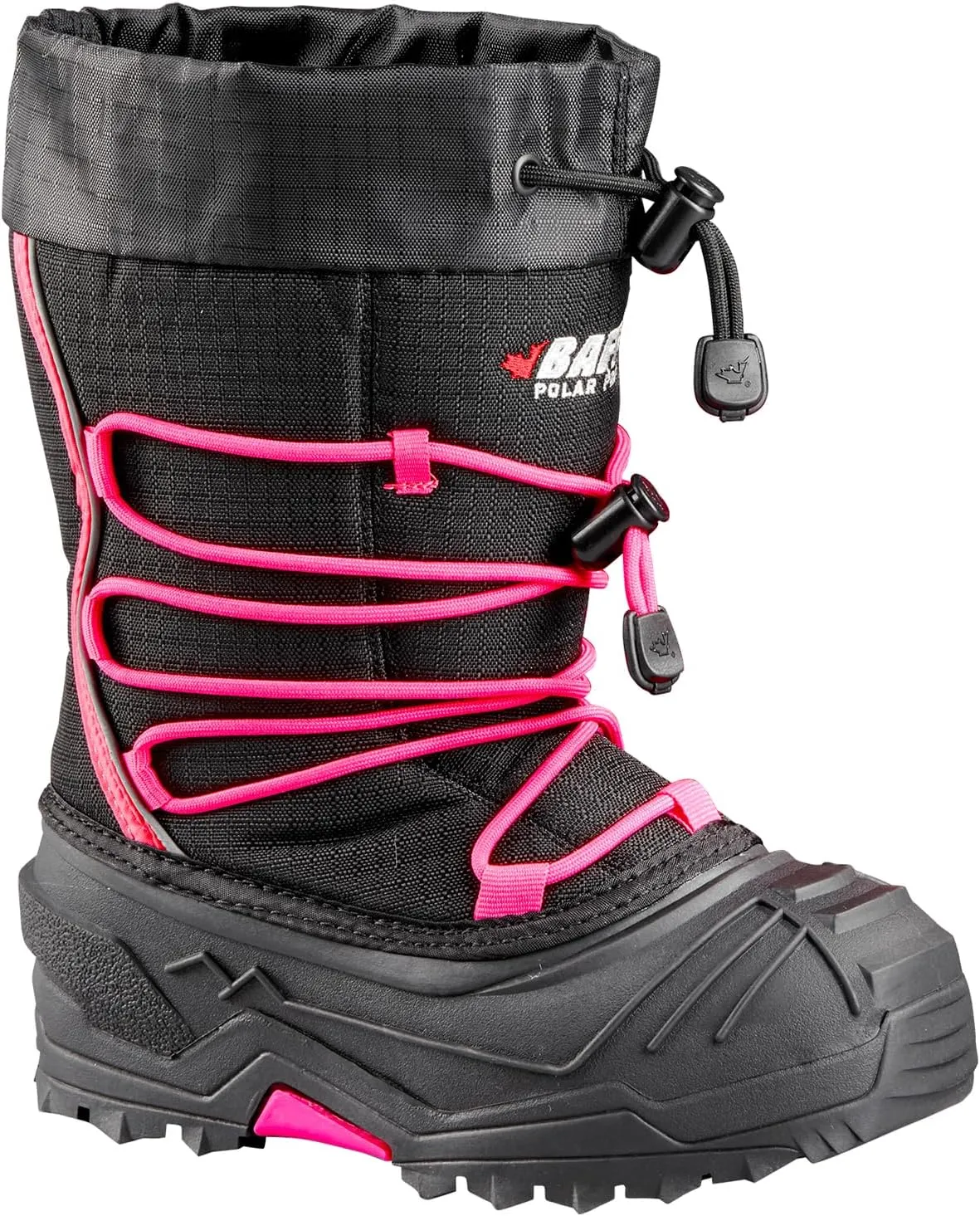 Baffin Kids' Junior YOUNG SNOGOOSE Insulated Waterproof Flexible Comfort-Fit Multi-Layer Tall Snow Boots w/Polar Rubber Base