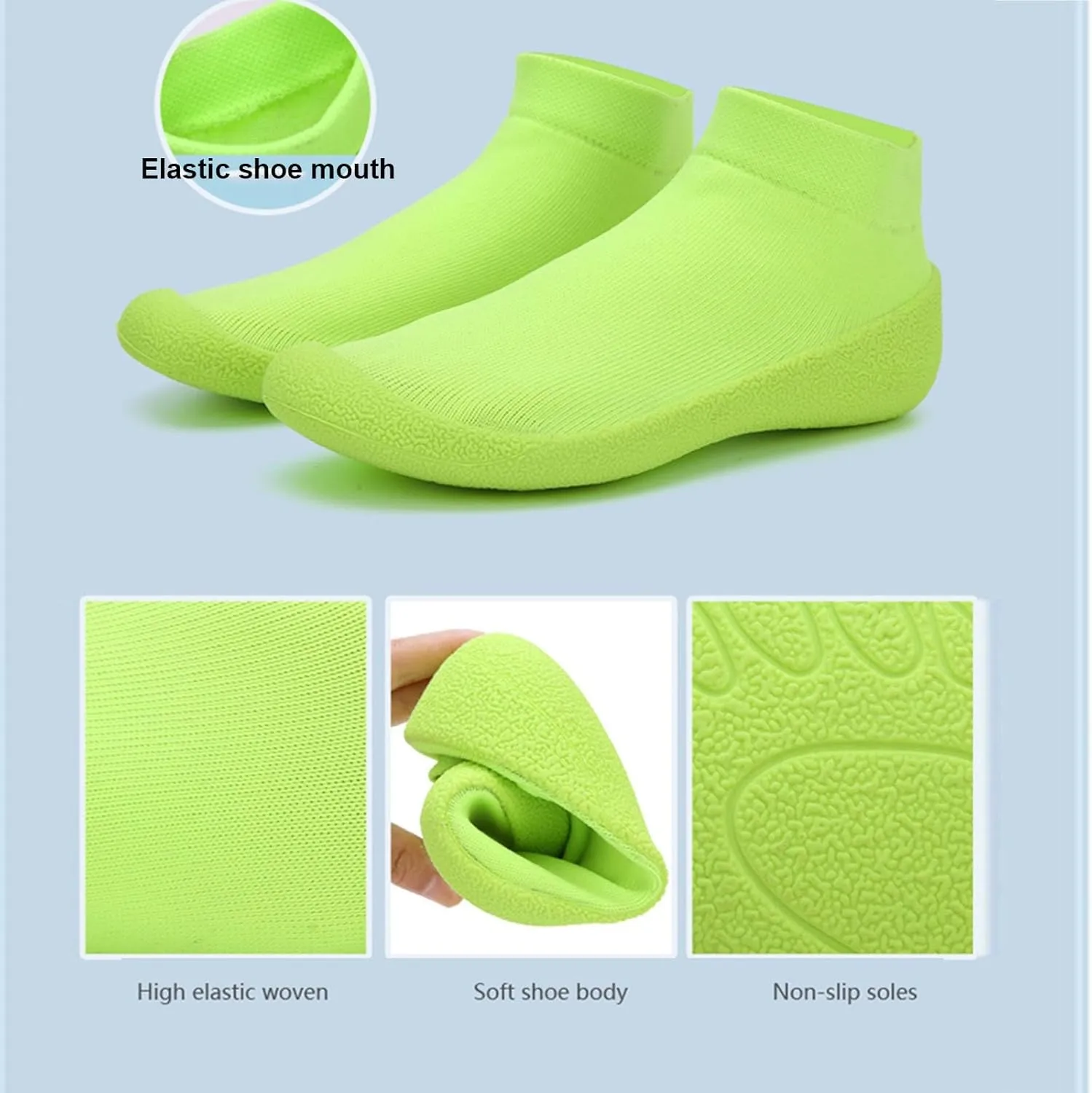 Barefoot Sock ShoesTreadmill Shoes for Men and Women, Lightweight Eco-friendlier Water Shoes, Non-Slip Gym Training Socks Indoor Shock-Absorbing Silent Squat Jump Rope Yoga Shoes,Minimalist Footwear