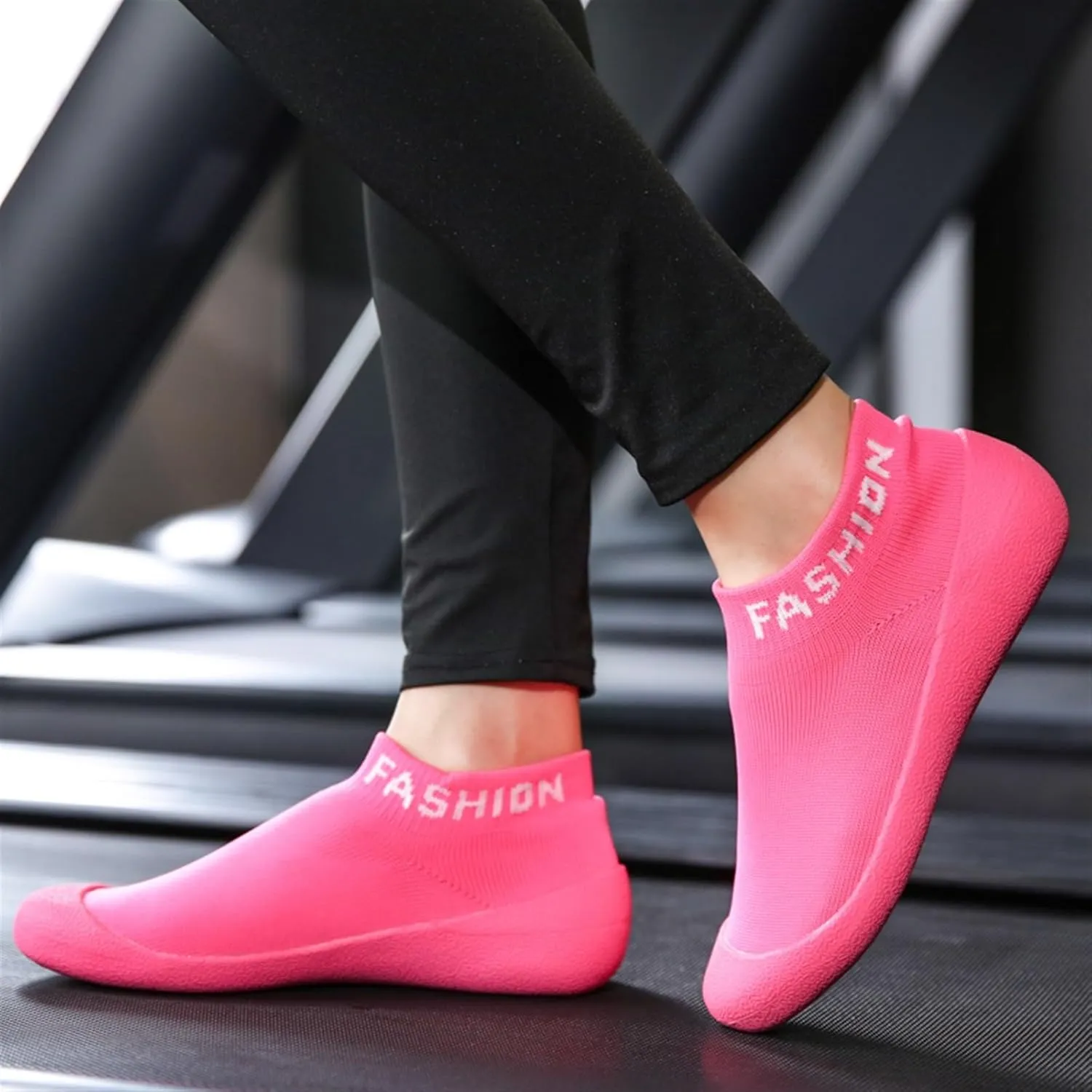 Barefoot Sock ShoesTreadmill Shoes for Men and Women, Lightweight Eco-friendlier Water Shoes, Non-Slip Gym Training Socks Indoor Shock-Absorbing Silent Squat Jump Rope Yoga Shoes,Minimalist Footwear