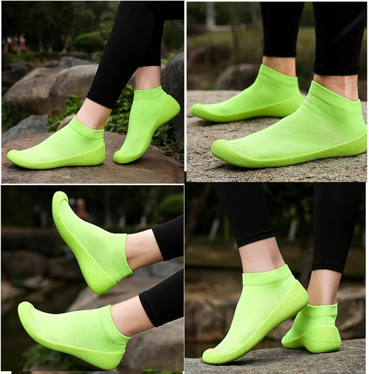 Barefoot Sock ShoesTreadmill Shoes for Men and Women, Lightweight Eco-friendlier Water Shoes, Non-Slip Gym Training Socks Indoor Shock-Absorbing Silent Squat Jump Rope Yoga Shoes,Minimalist Footwear