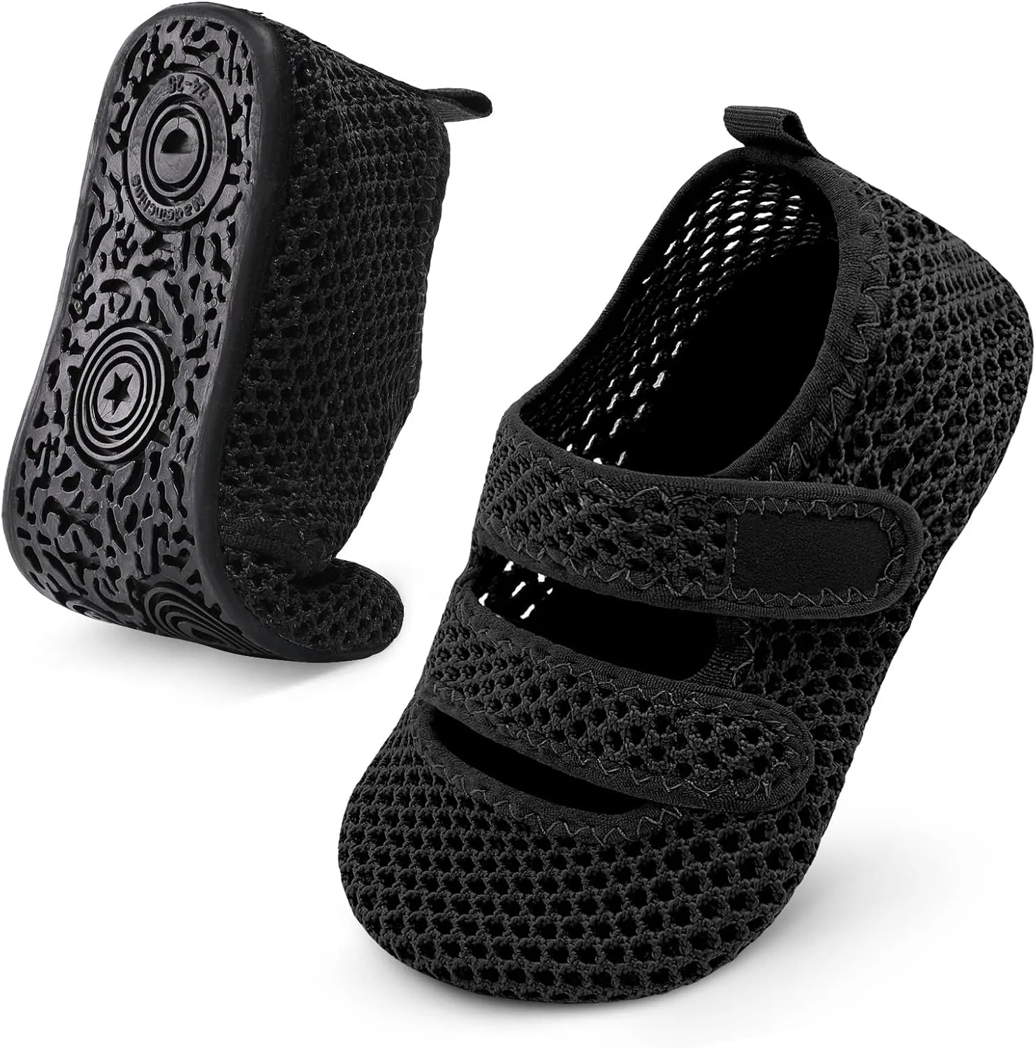 BARERUN Toddler Water Shoes Boys Girls Quick Dry Barefoot Aqua Shoes for Swim Pool Beach Non Slip Breathable Sandals Lightweight Summer House Slippers