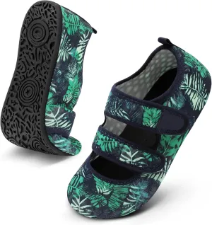 BARERUN Water Shoes Women Men Quick Dry Barefoot Beach Walking Kayaking Surfing Yoga Shoes Adjustable Wide Minimalist Sandals Slippers Indoor/Outdoor
