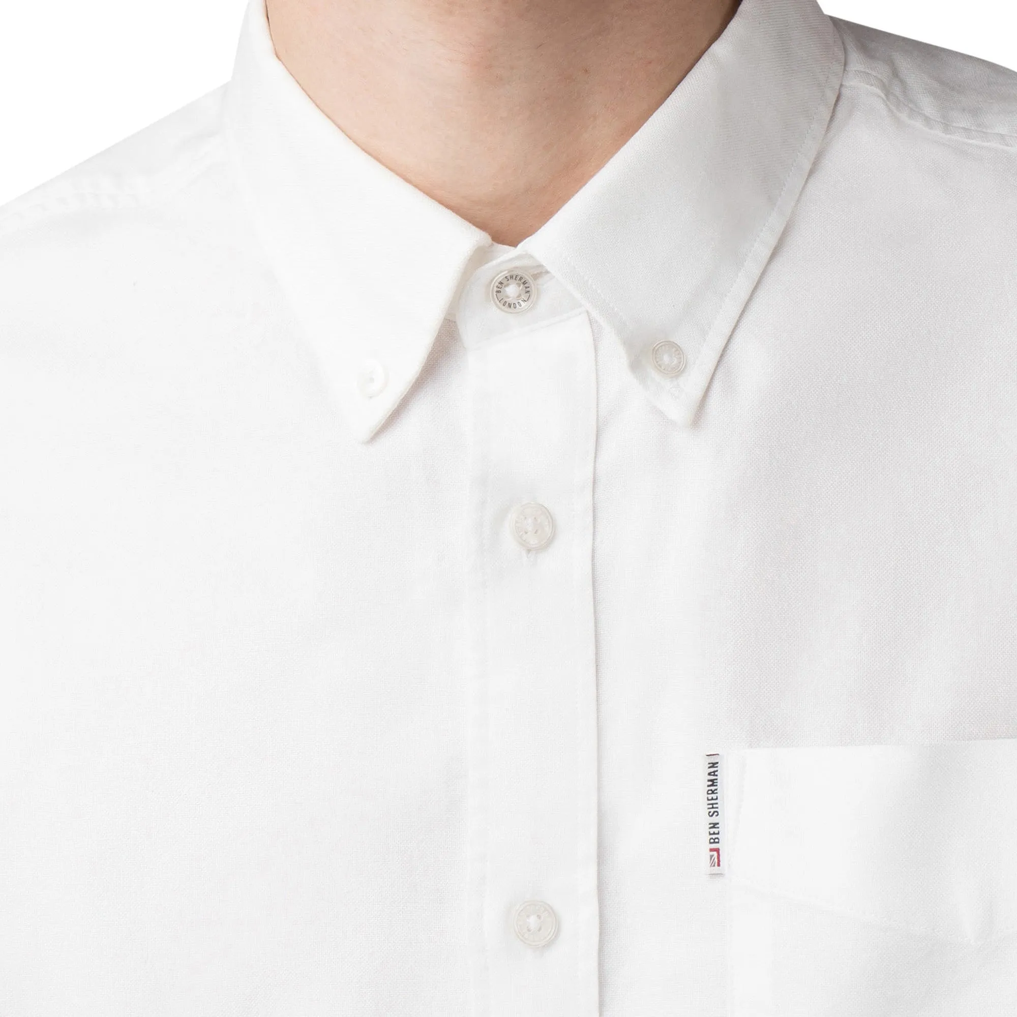 Ben Sherman Signature Oxford - White
