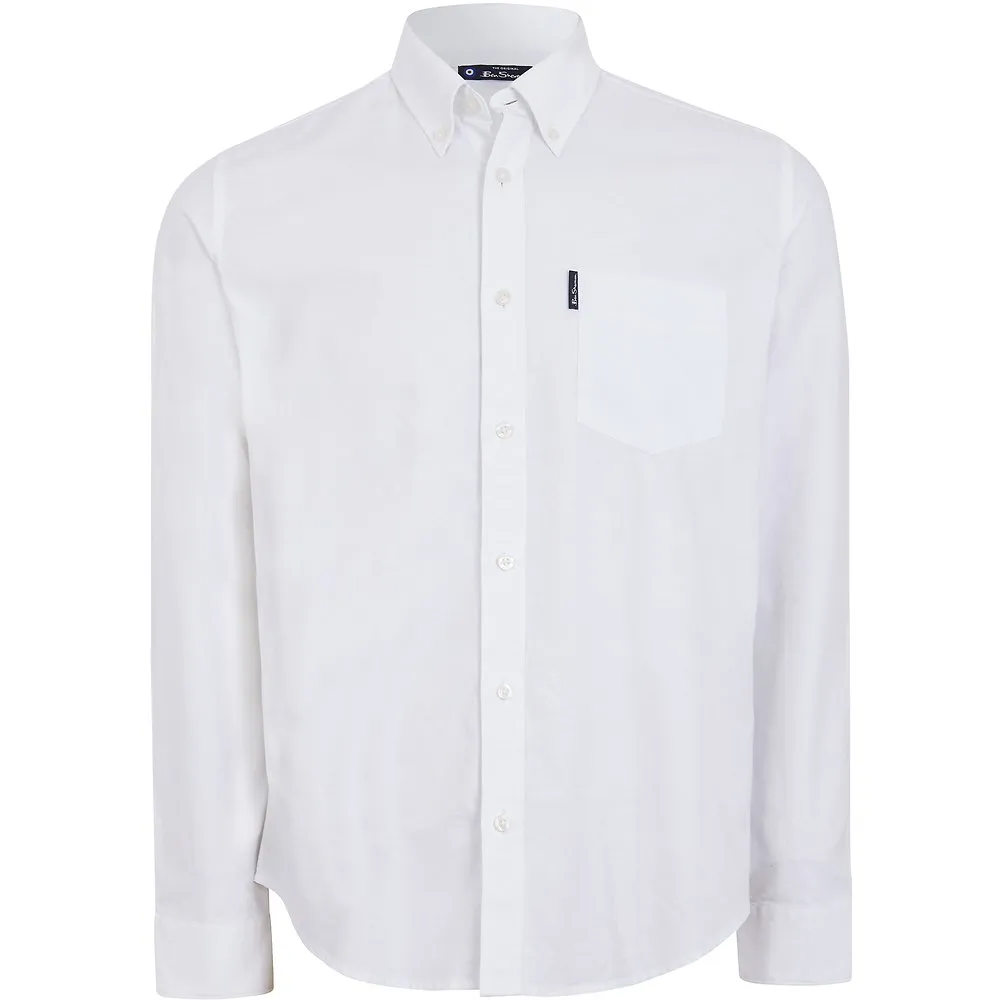 Ben Sherman Signature Oxford - White