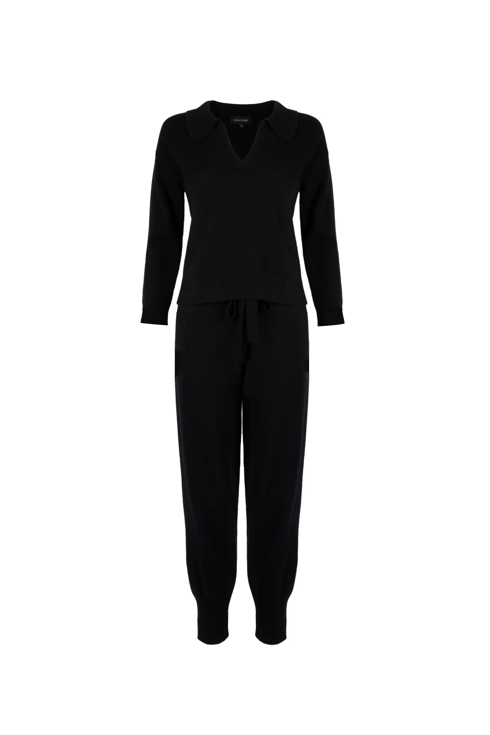 Black Collared Set