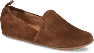 BORN Womens Margarite Suede Slip On Loafers