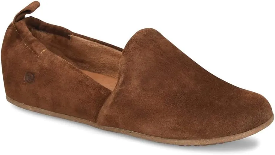 BORN Womens Margarite Suede Slip On Loafers