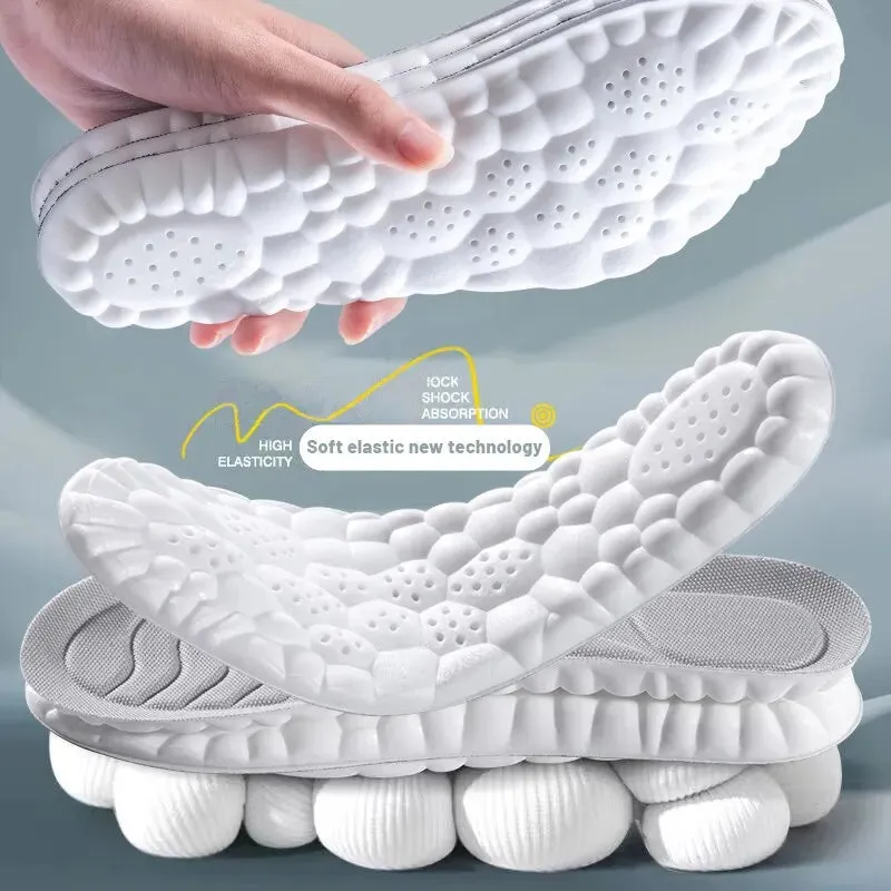 Breathable Shock Absorbing Insoles for Active Feet