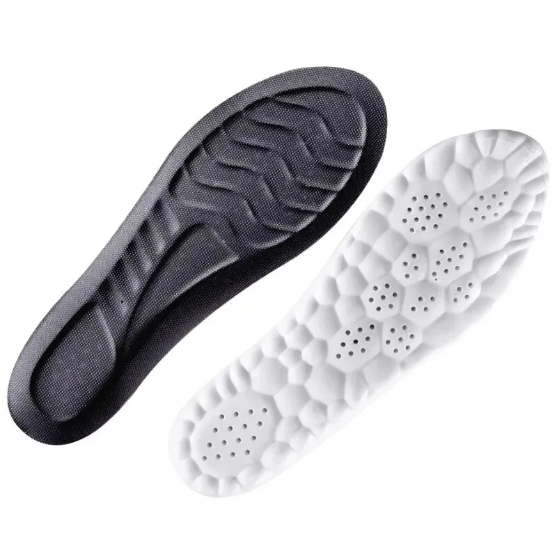 Breathable Shock Absorbing Insoles for Active Feet