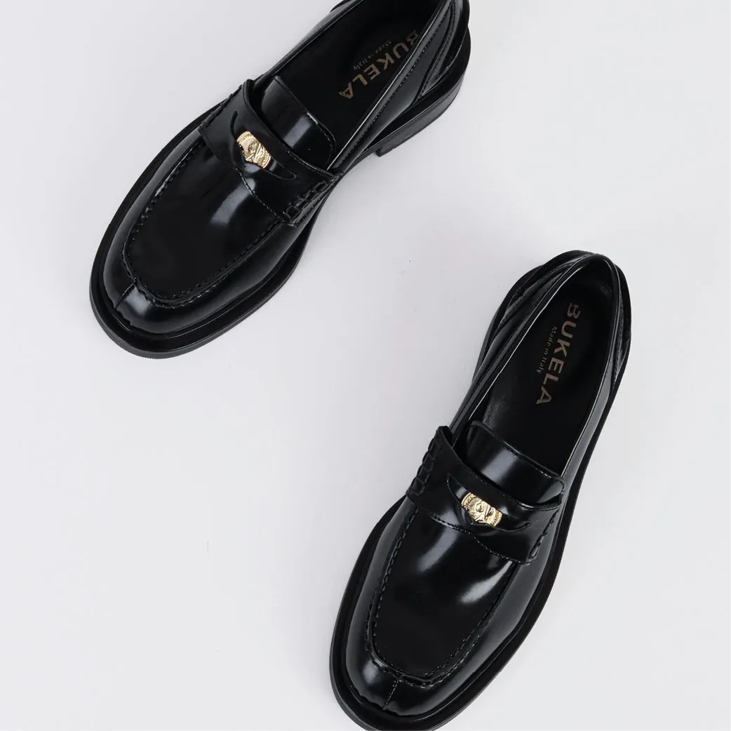 BUKELA Patrice Loafers Sort