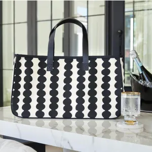 Canvas Pattern Tote - Dots