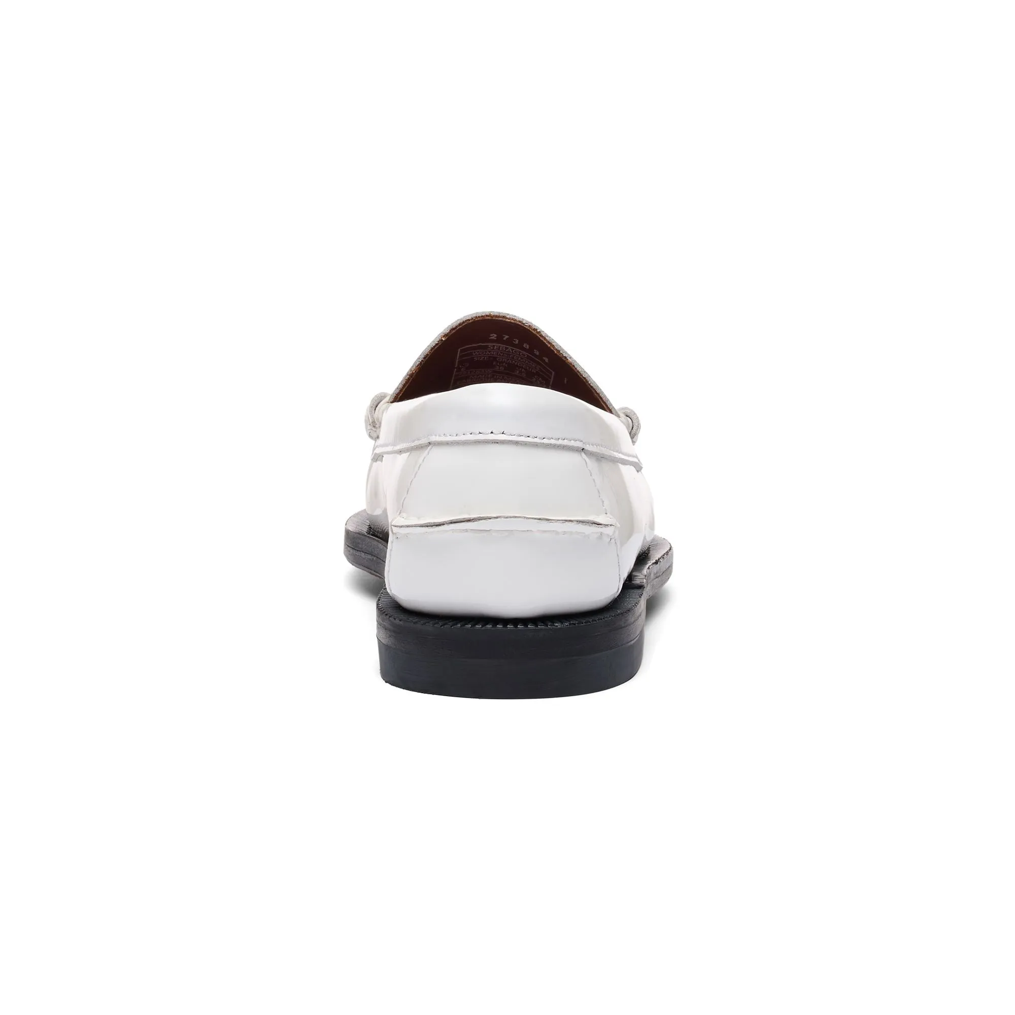 CLASSIC DAN PATENT LEATHER WOMAN - Moc - Moccasin - Woman - WHITE
