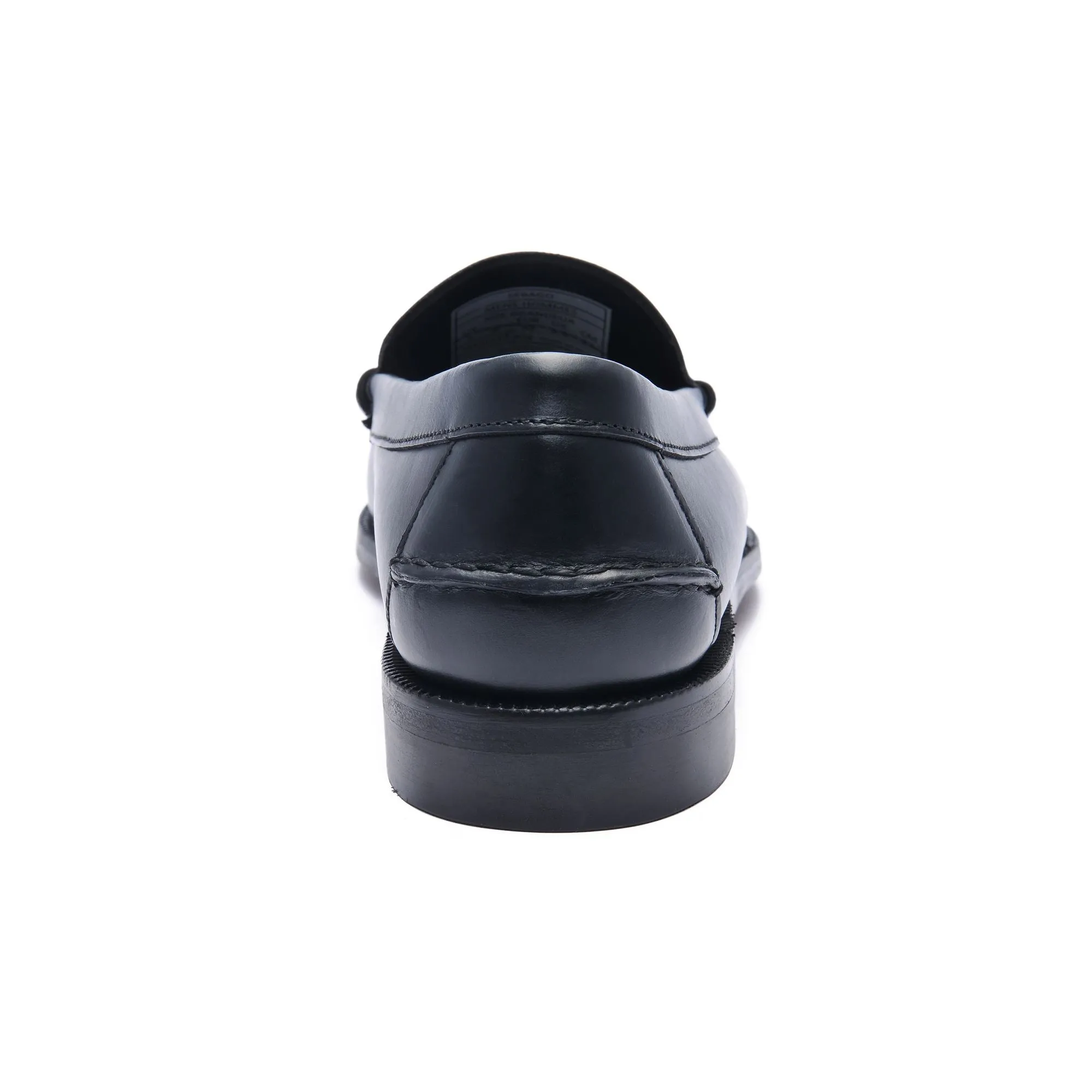 CLASSIC DAN WAXY - Moc - Moccasin - Man - BLACK