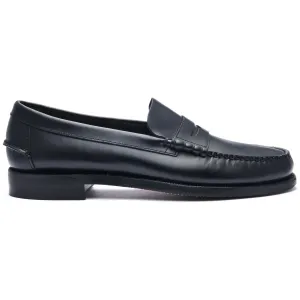 CLASSIC DAN WAXY - Moc - Moccasin - Man - BLACK