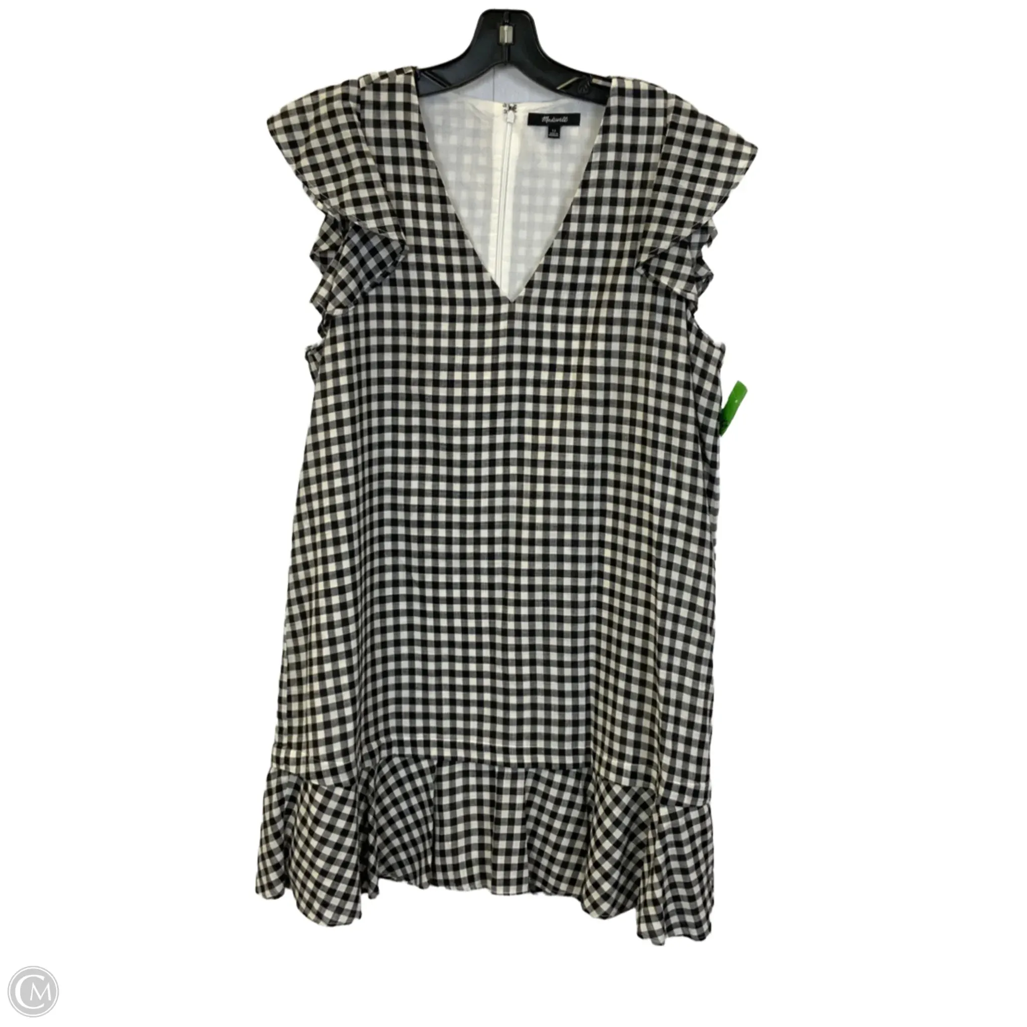 Dress Casual Short By Madewell In Black & White, Size: L