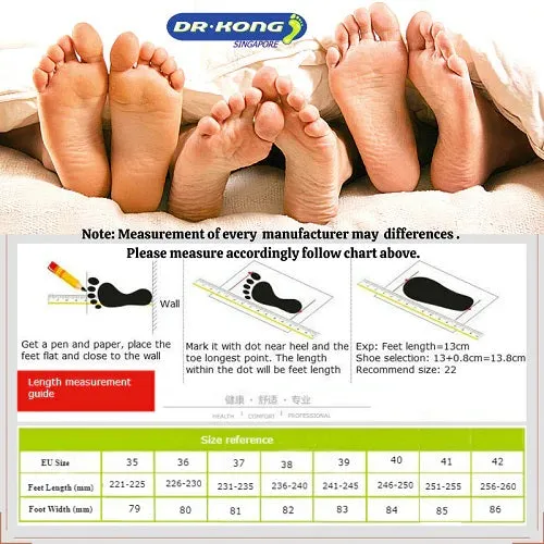 DR.KONG WOMEN COMFORT FLAT SHOES DK-W1001813-LBE(RP : $179)