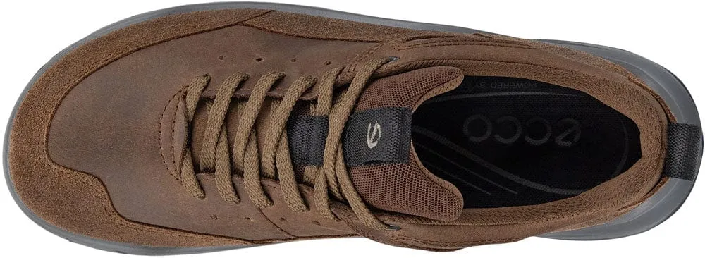 Ecco Men's Offroad Hiking Shoes- Cocoa Brown