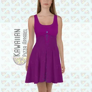Elsa's Nightgown Inspired Skater Dress