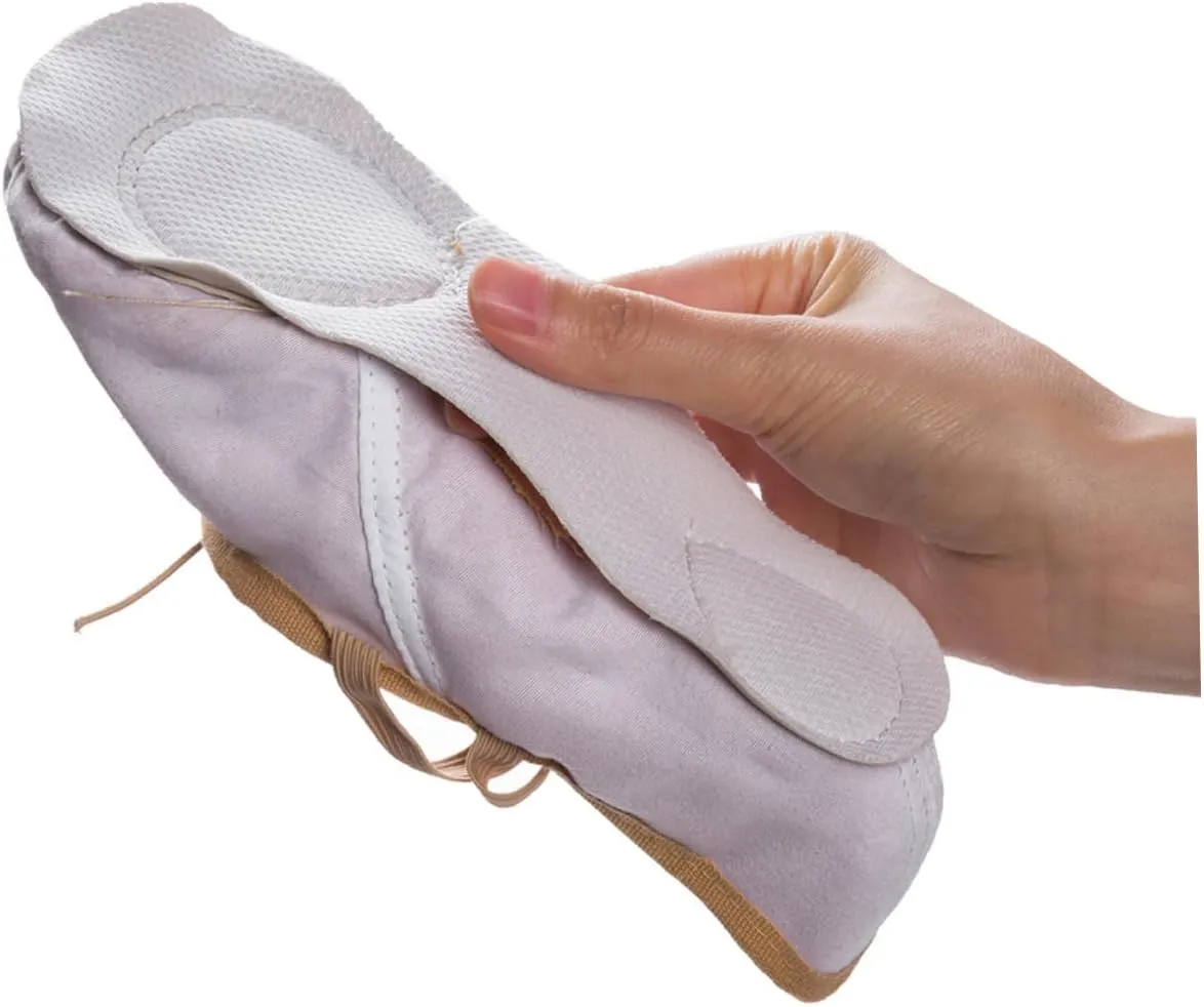 GLEAVI 1 Pair Ballet Shoes Slippers Princess Ballet Shoes Ballet Pilates Shoes Yoga Shoes Ballet Practice Shoes Ballet Dancer Shoes Ballet Slipper Elastic Cat Claw Shoes Girl Child Light Brown
