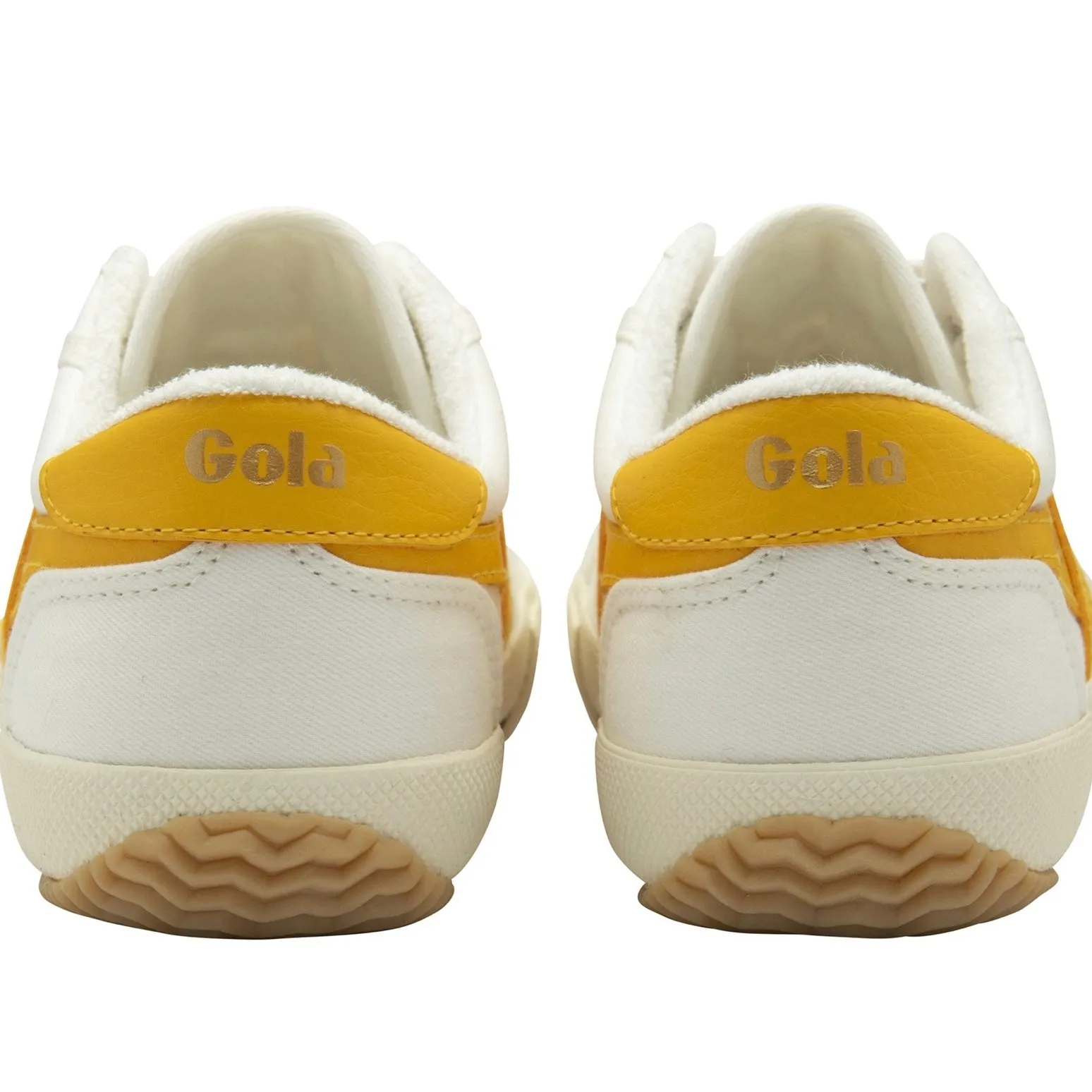 Gola stratus off white/ sun vegan plimsolls