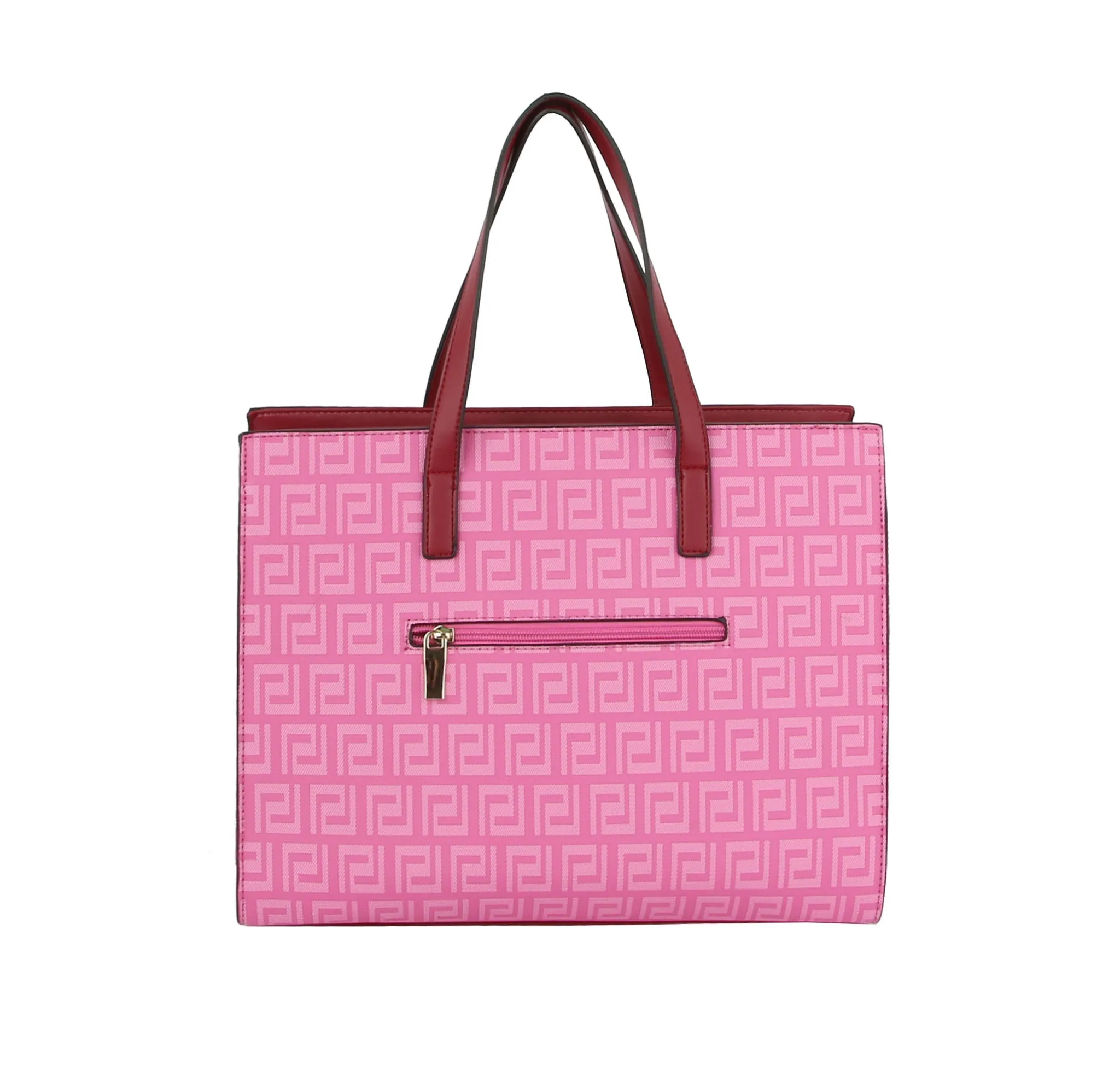 HF  Signature Print Hand Tote Set