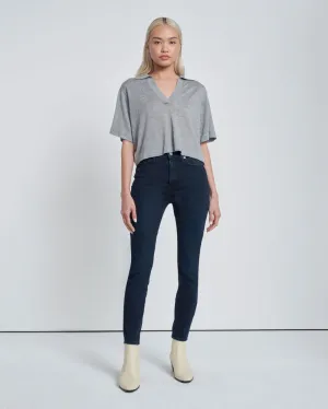 High Waist Ankle Skinny in Seren