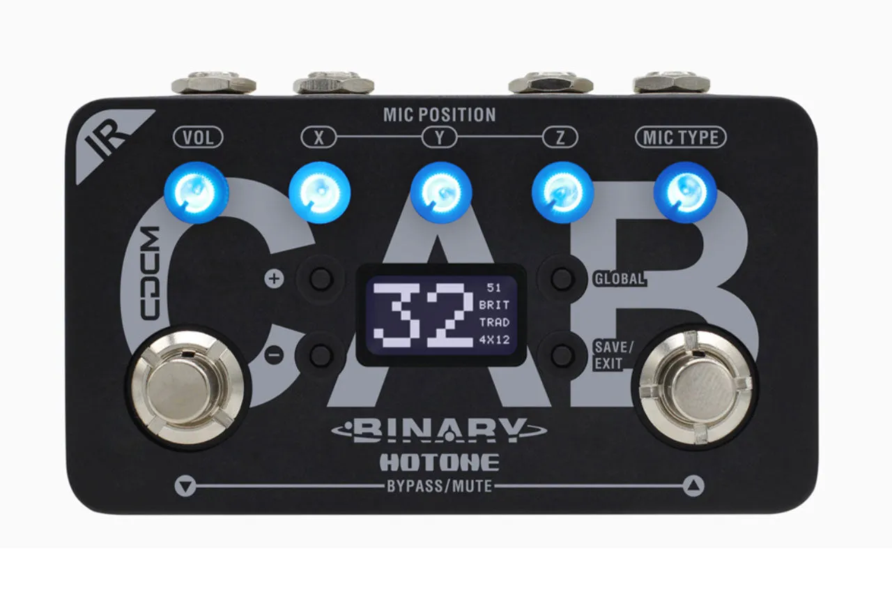 Hotone BIR-1 Binary IR Cab Impulse Response Effects Pedal
