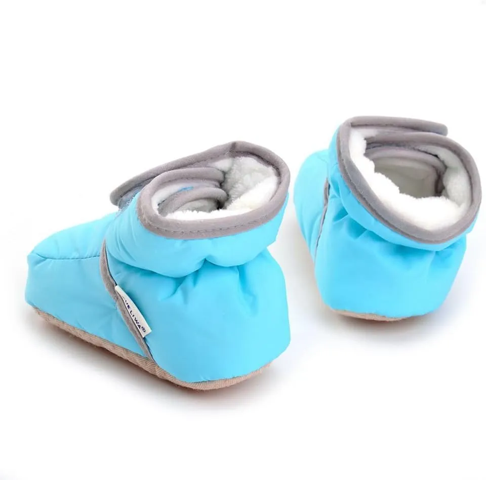 Infant Snow Boots Premium Soft Sole Anti-Slip Warm Winter Prewalker Toddler Boots