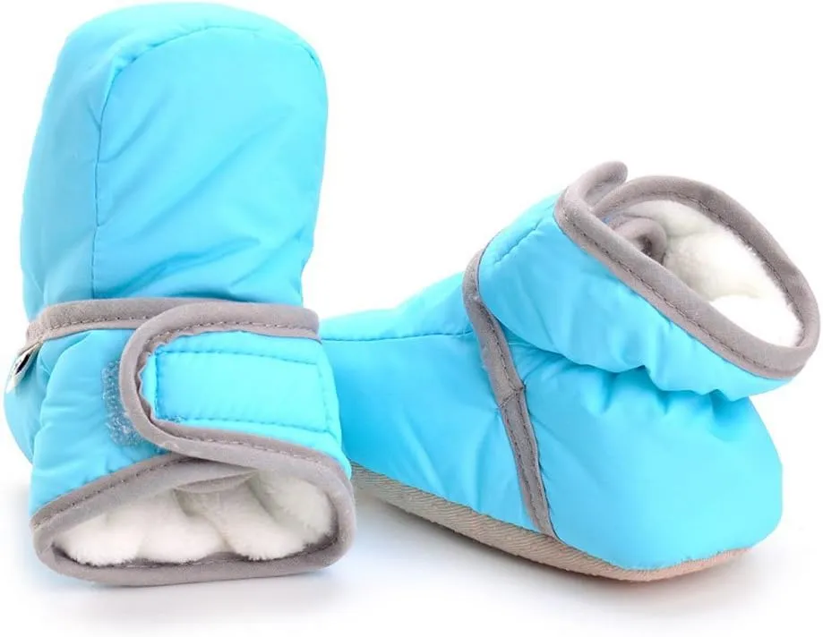 Infant Snow Boots Premium Soft Sole Anti-Slip Warm Winter Prewalker Toddler Boots