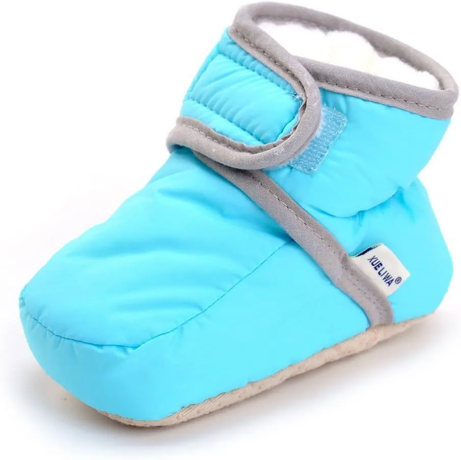 Infant Snow Boots Premium Soft Sole Anti-Slip Warm Winter Prewalker Toddler Boots