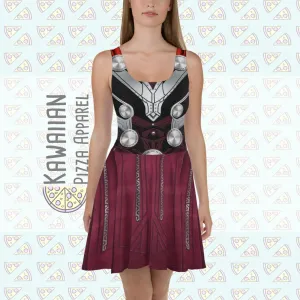 Jane Foster Mighty Thor Inspired Skater Dress
