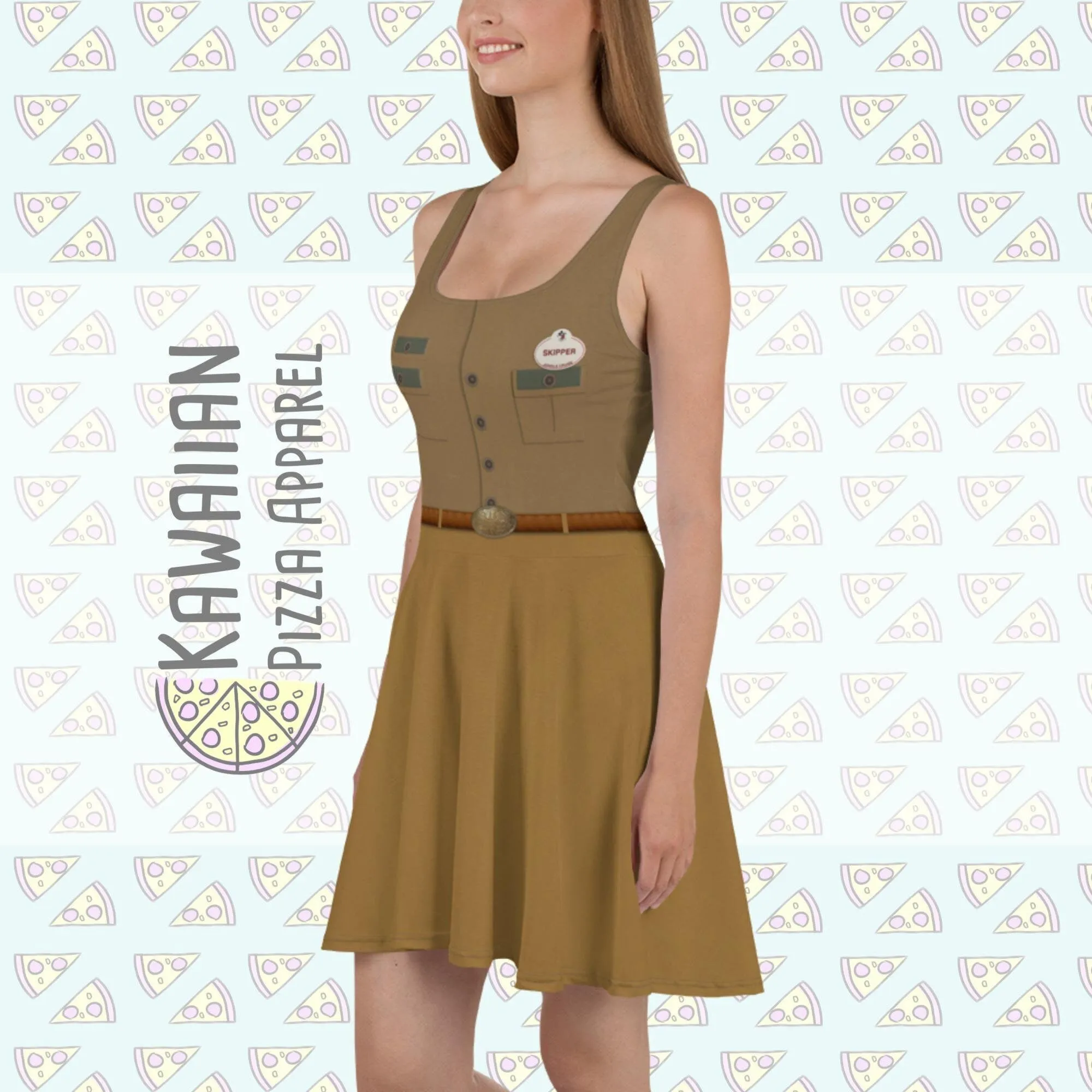 Jungle Skipper Inspired Skater Dress