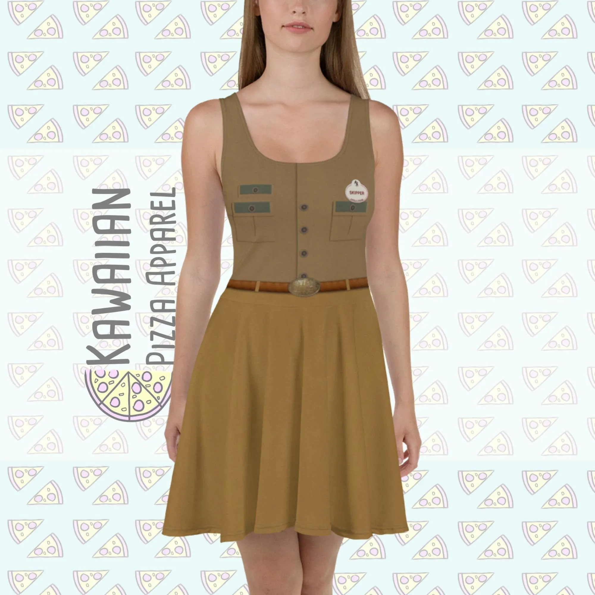 Jungle Skipper Inspired Skater Dress