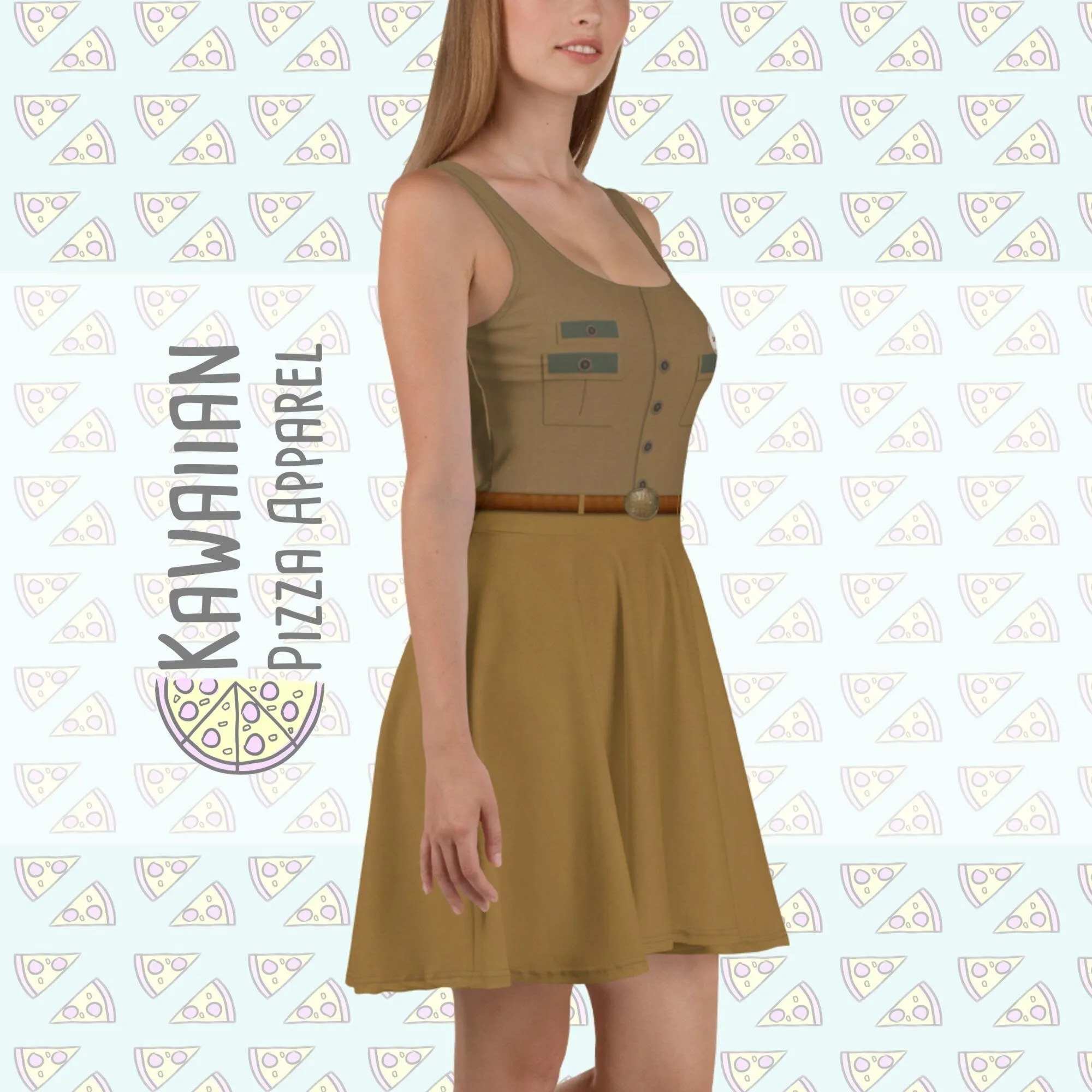 Jungle Skipper Inspired Skater Dress