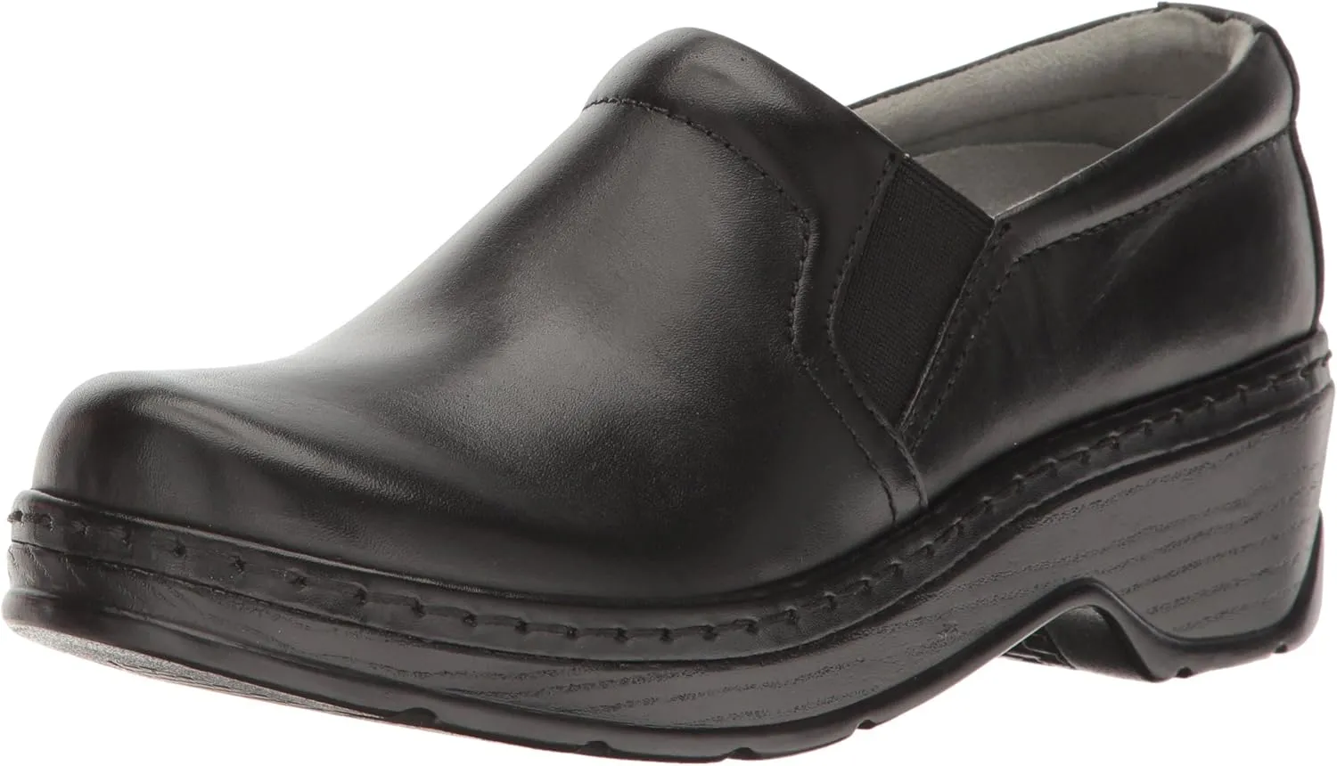 Klogs Footwear Naples Women's Shoes Black Full Grain Size 6 Wide US
