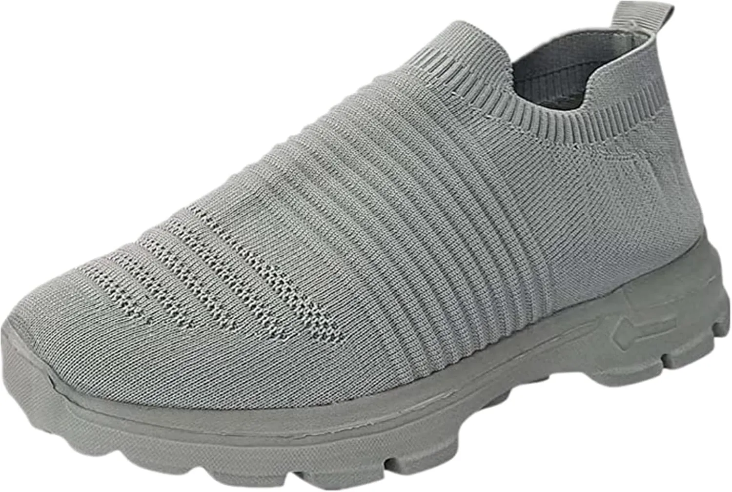 Ladmiple Sneakers For Women Slip On Walking Shoes Non Slip Fashion Casual Dressy Summer Fashion Comfortable Flats Loafer