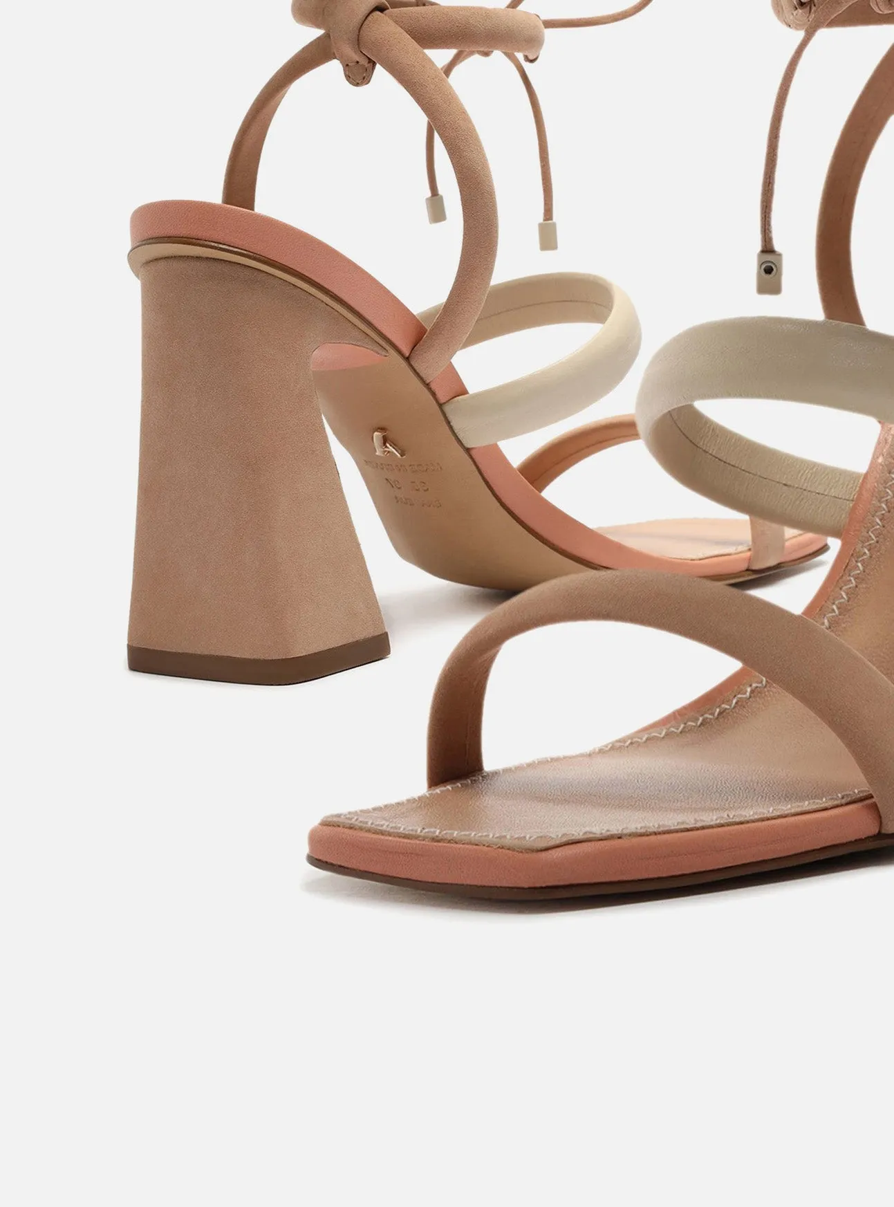 Lenny High Block Sandal