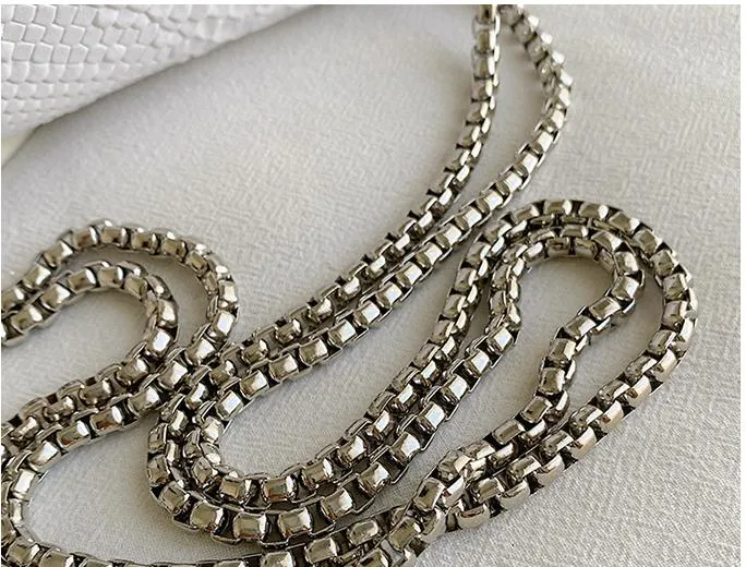 Luxury Leather Diamond Tassel Bag