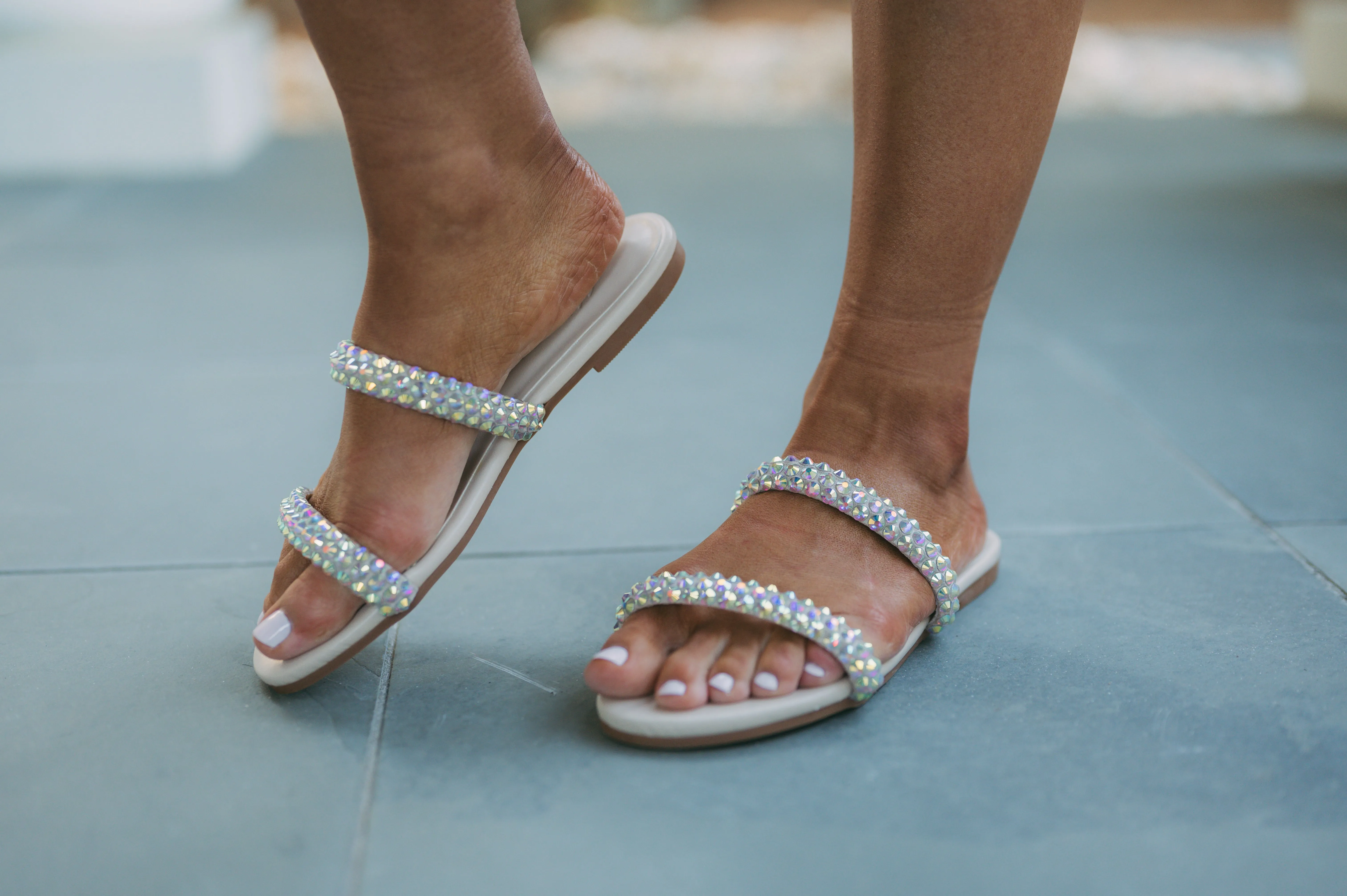 Marlo Sandals- Nude