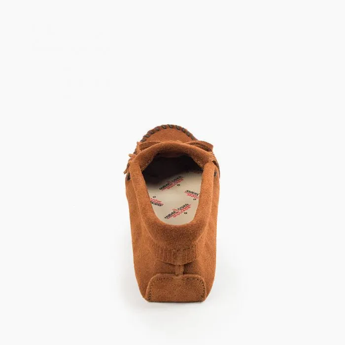Minnetonka Moccasin Kilty Softsole - Brown