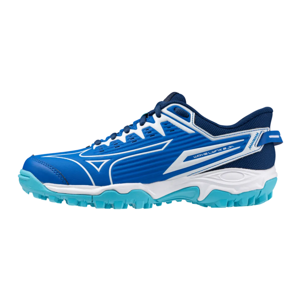 Mizuno Wave Lynx 2 Junior Hockey Shoes Blue