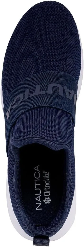 Nautica Men's Slip-On Sneakers  Casual Fashion Shoes for Walking, in Medium & Wide Widths