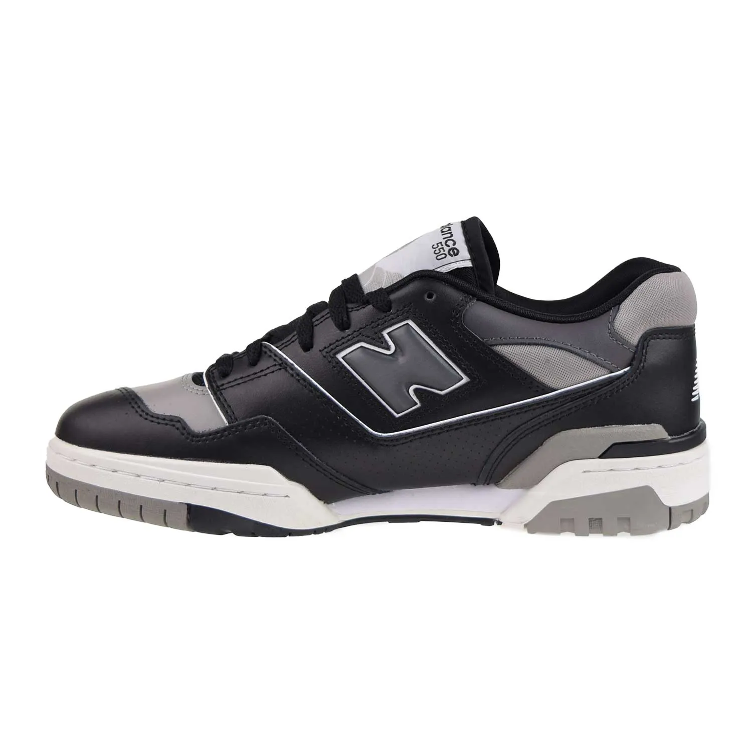 New Balance 550 Men's Shoes Black-White-Grey