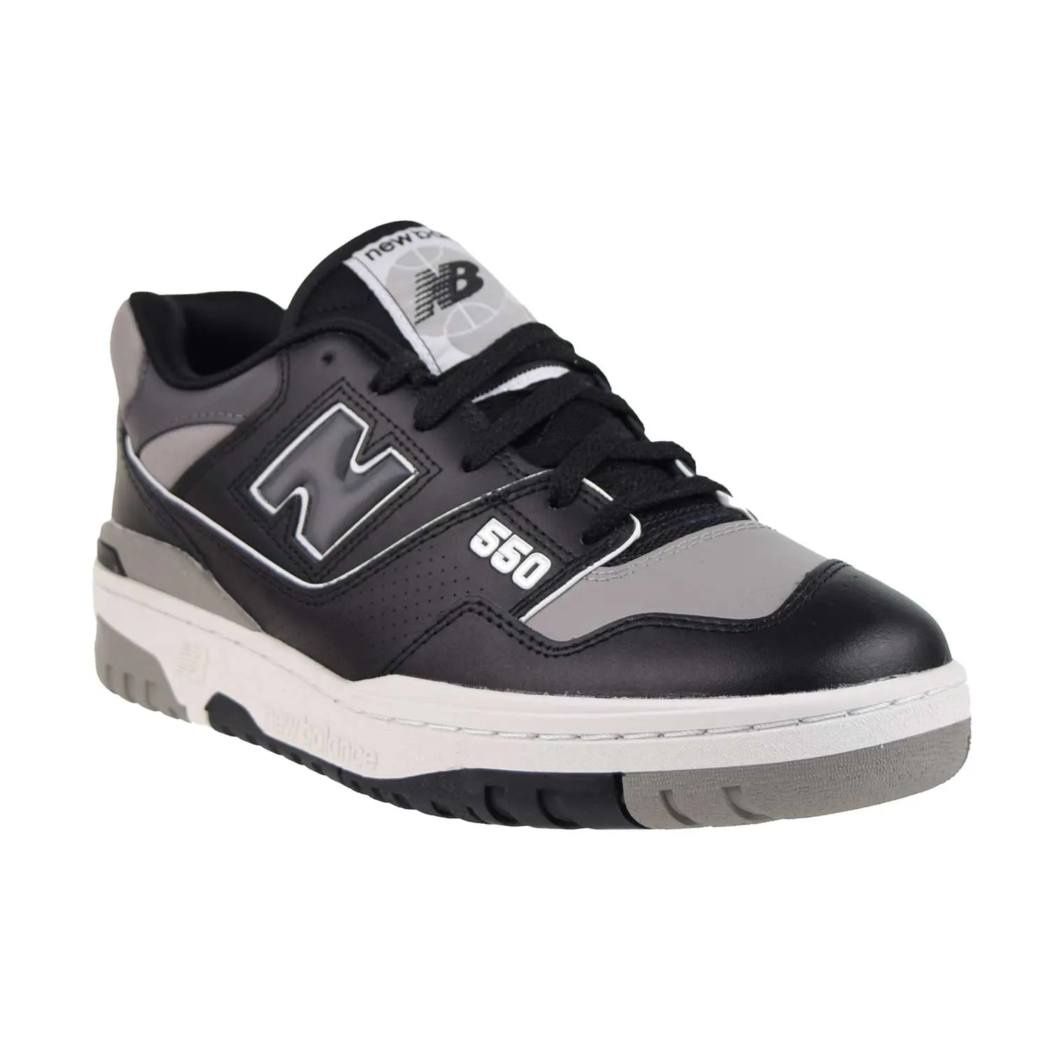 New Balance 550 Men's Shoes Black-White-Grey